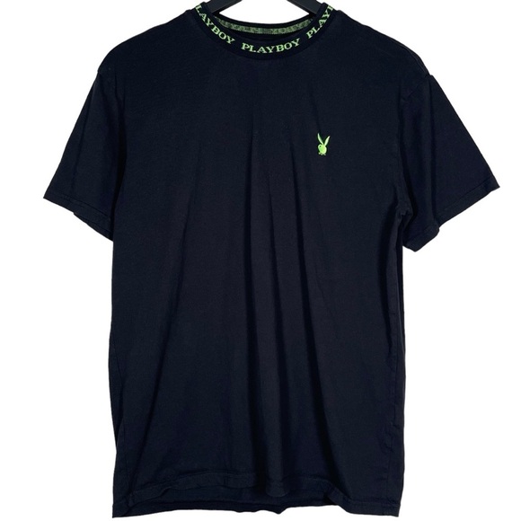 PacSun X Playboy Logo Collar T-Shirt - Picture 2 of 7